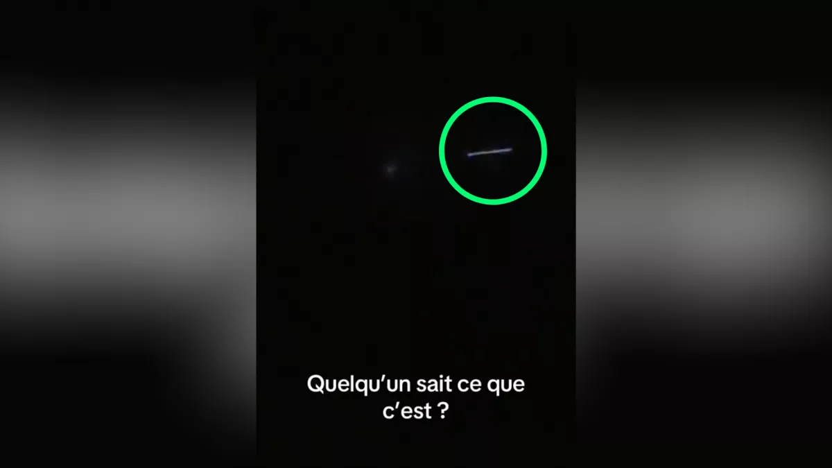 Quelle est cette mystérieuse lueur aperçue dans le ciel en France cette nuit et qui intrigue ?