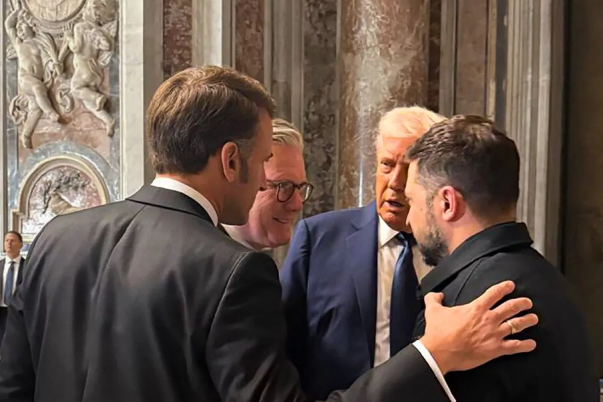 Le grand sommet Trump-Zelensky à Washington en présence des dirigeants européens.