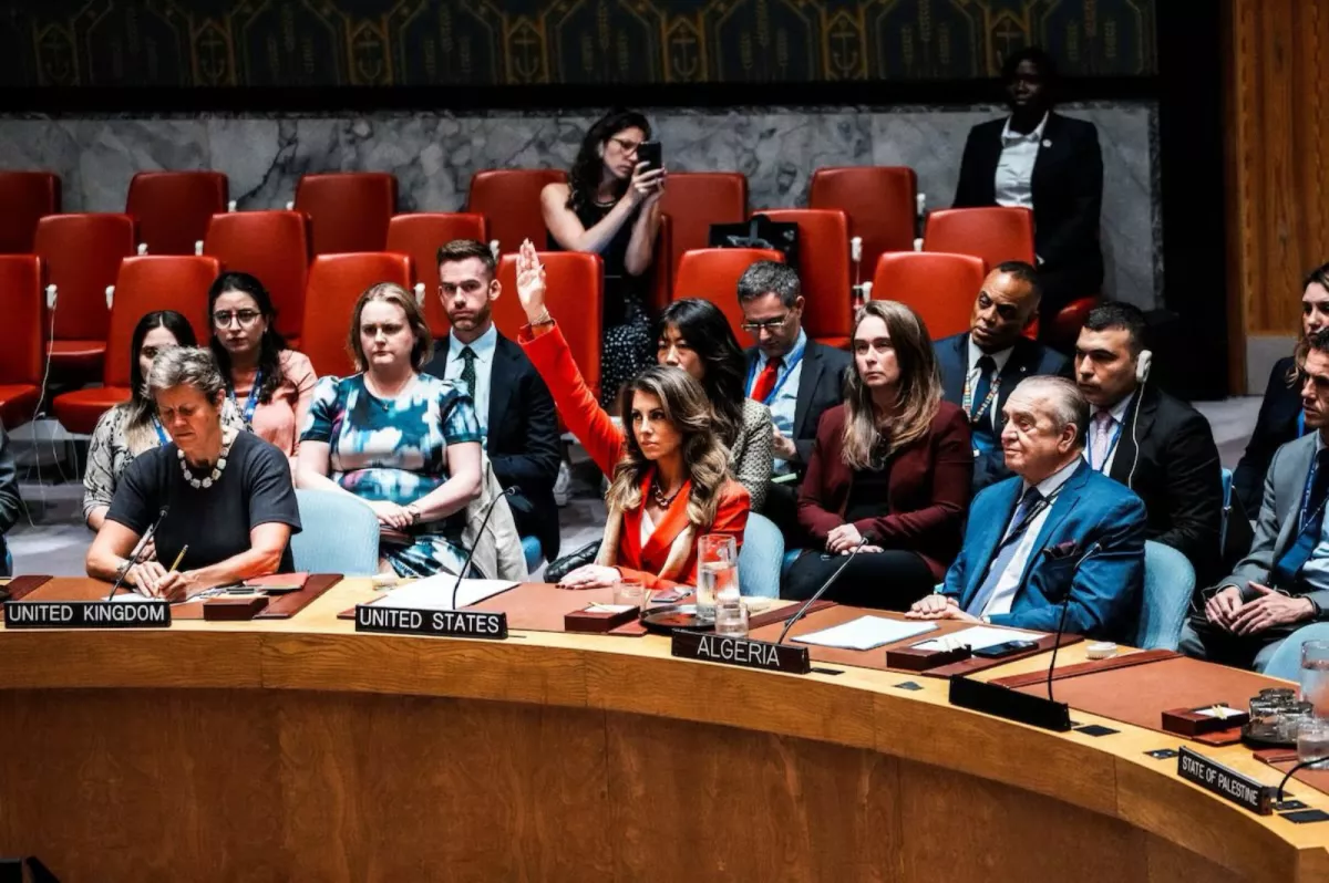 Les États-Unis mettent leur 6ème veto au Conseil de sécurité sur la guerre à Gaza.
