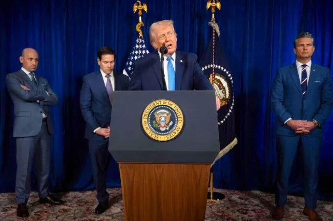 « Trump vient de mettre la main sur la plus grosse station d’essence du monde » au mépris du droit international.