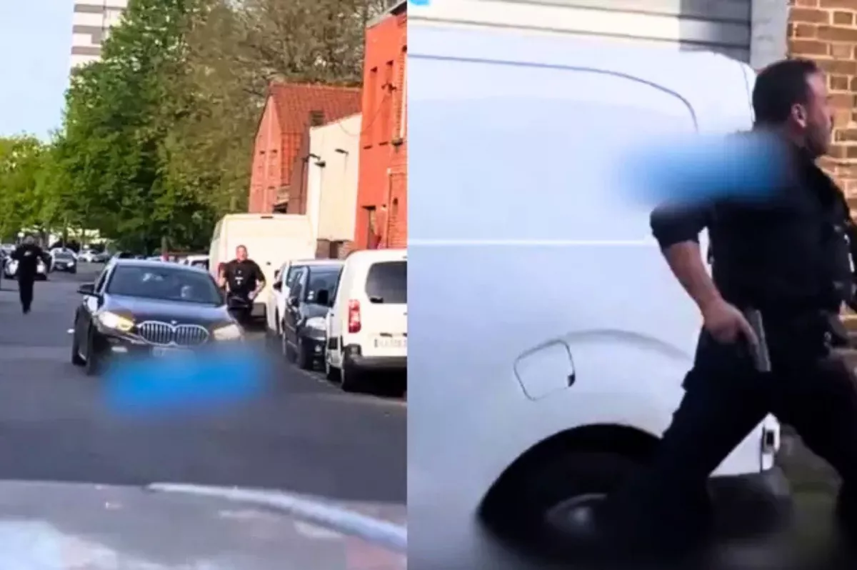 Refus d’obtempérer à Roubaix : un conducteur percute la police et prend la fuite.